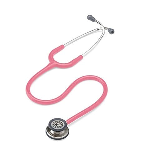 3M™ Littmann® Classic III™ Monitoring Stethoscope, Pearl Pink Tube, 27 in, 5633