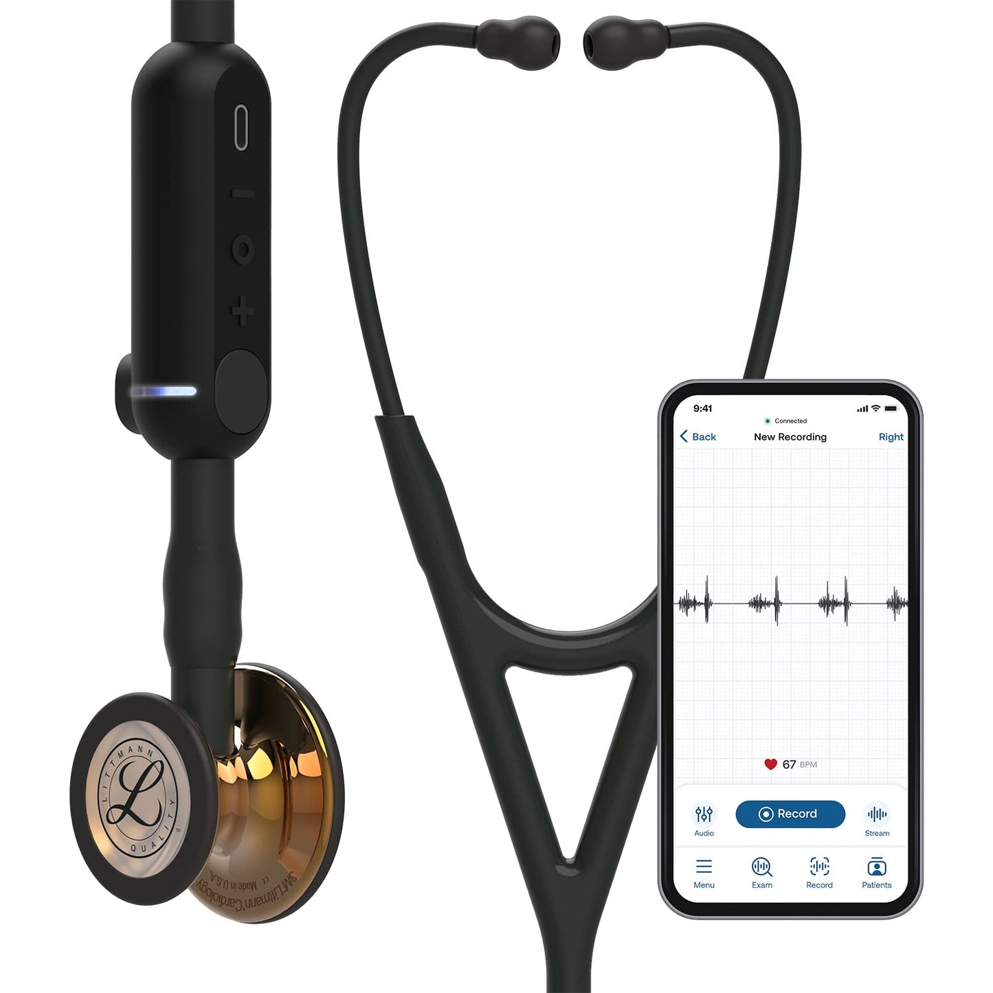 3M™ Littmann® CORE Digital Stethoscope
,8870,Copper Finish