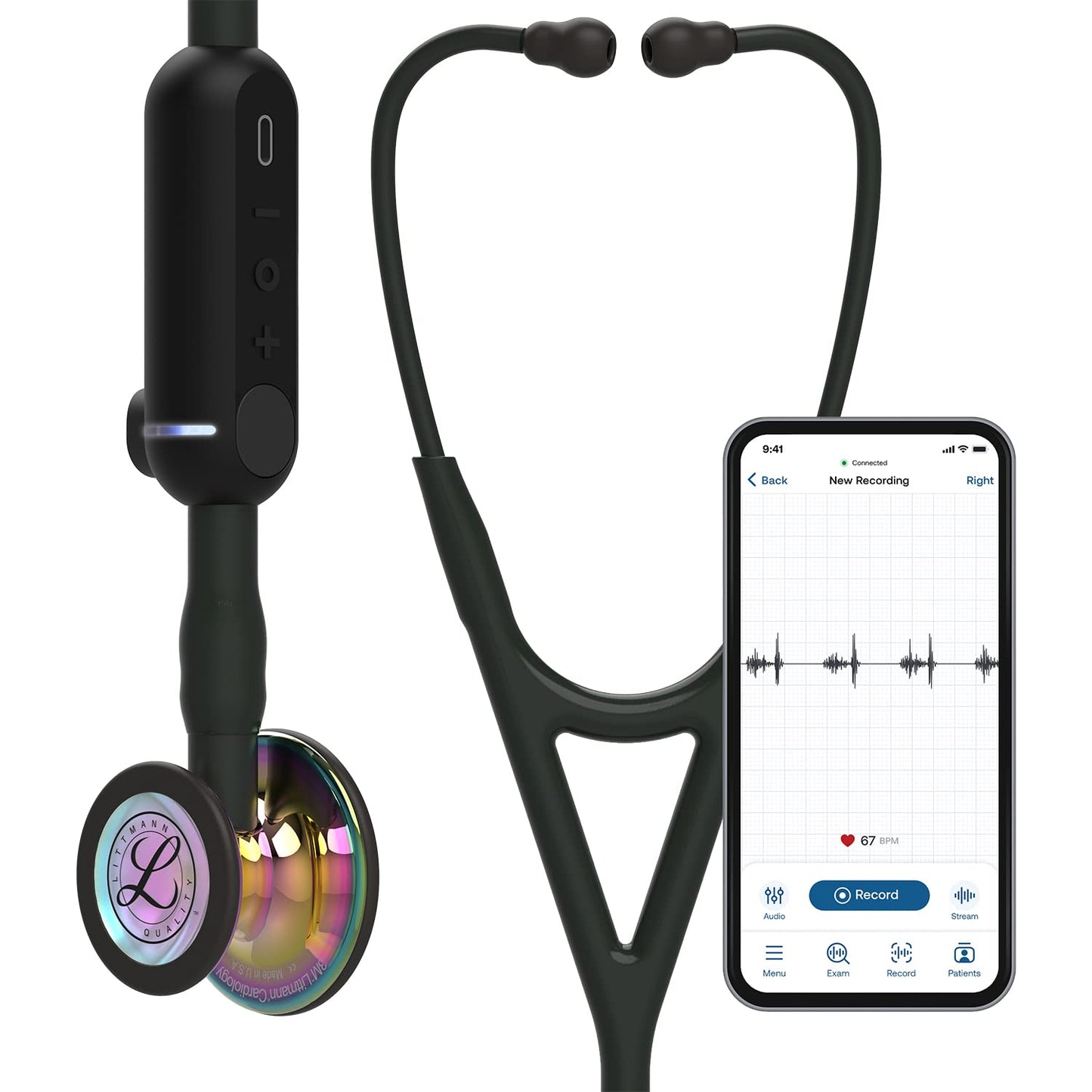 3M™ Littmann® CORE Digital Stethoscope
,8570,Rainbow Finish