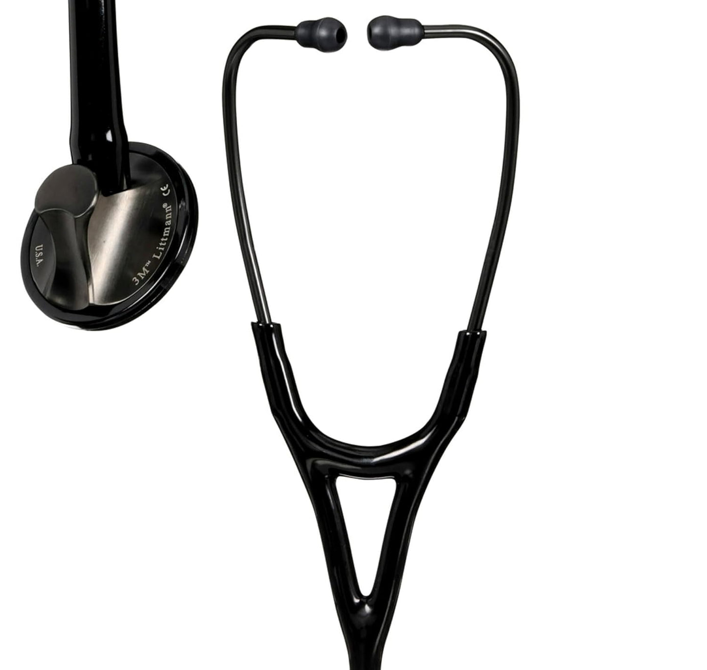 3M™ Littmann® Master Cardiology™ Stethoscope, Smoke-Finish Chestpiece, Black Tube, 27 in, 2176