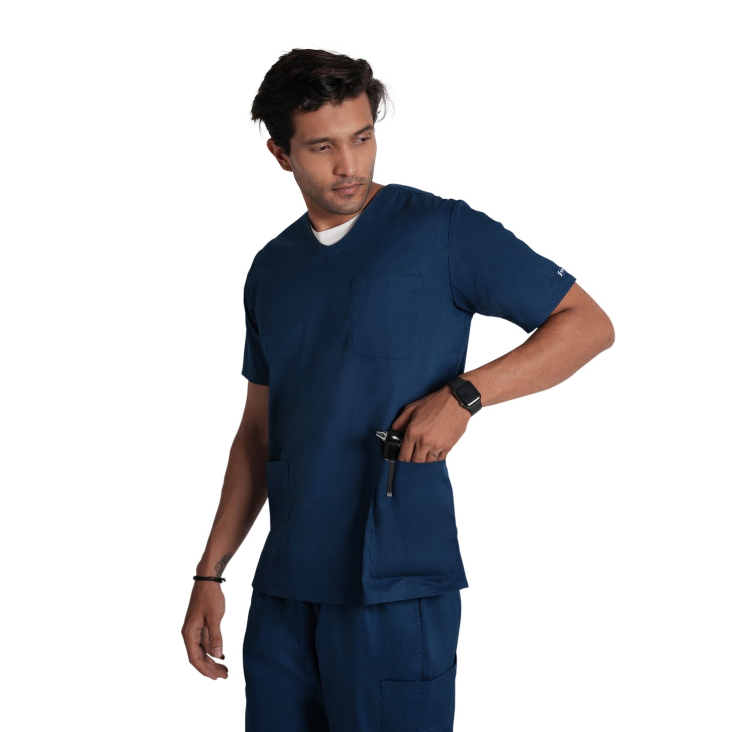 Scrubstory CloudFresh Men Half Sleeve Underscrub