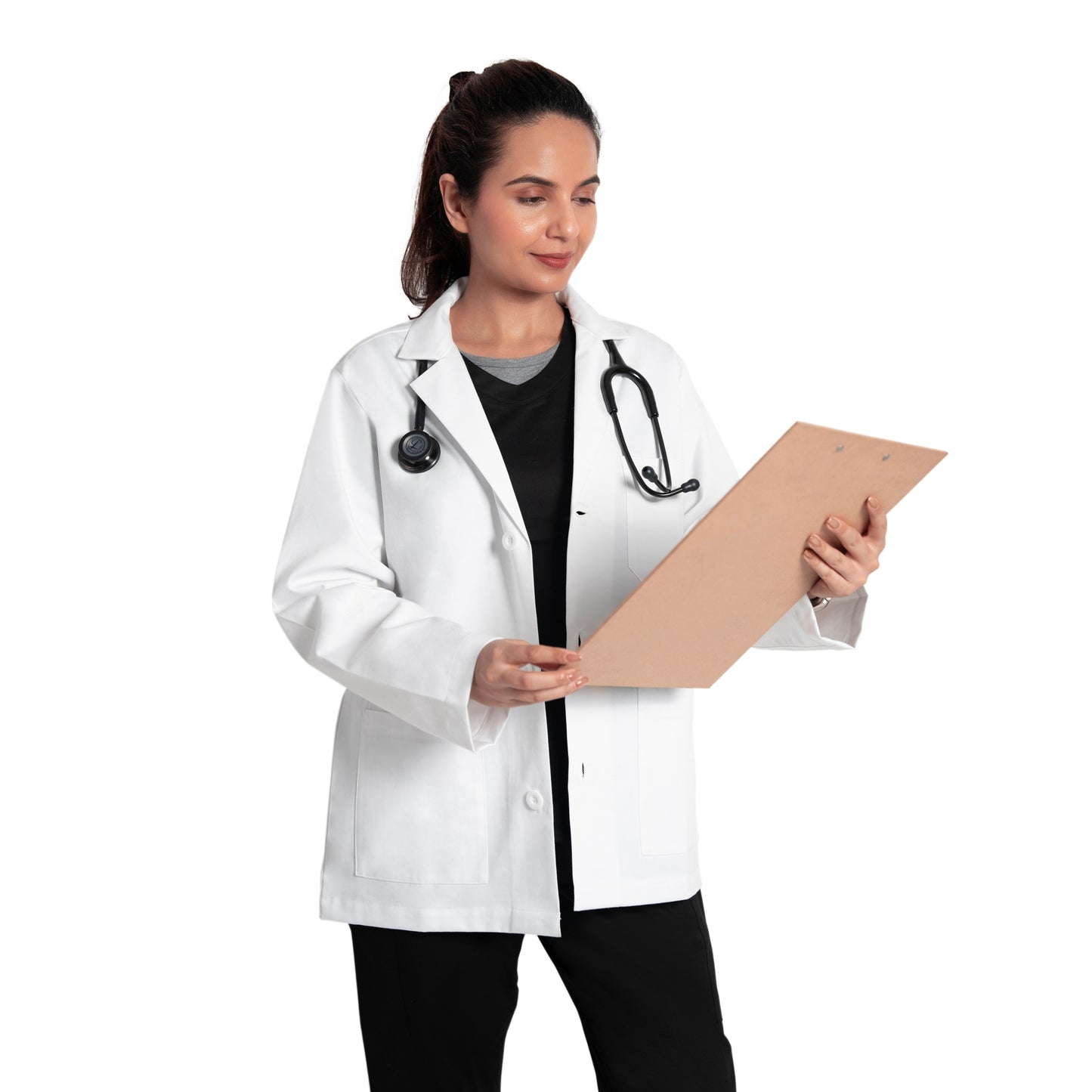 Womans Serene LabCoats Short with Long Sleeve